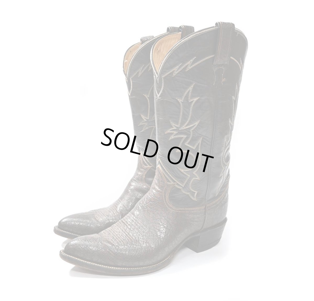画像1: Used Tony Lama Western Boots (1)