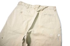 画像4: Used Red Kap Painted Work Pants Khaki made in USA (4)