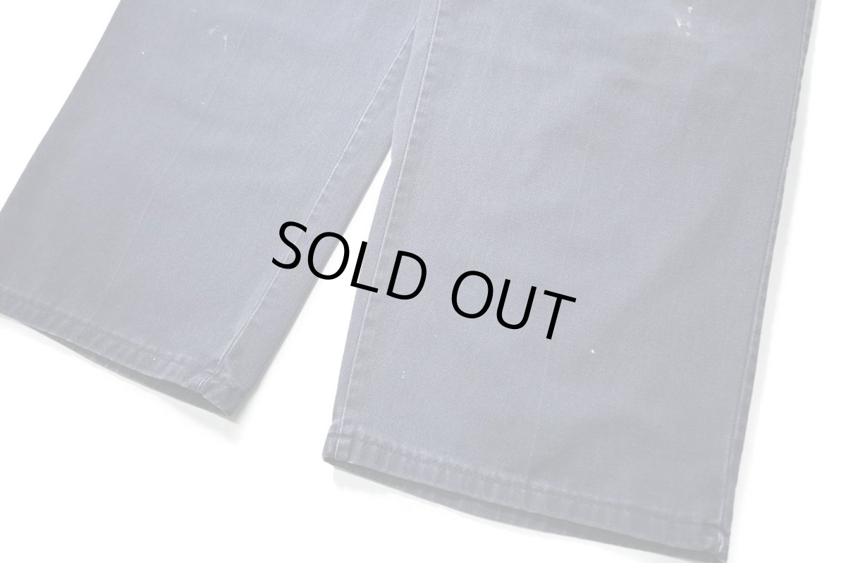 画像3: Used Red Kap Painted Work Pants Navy (3)