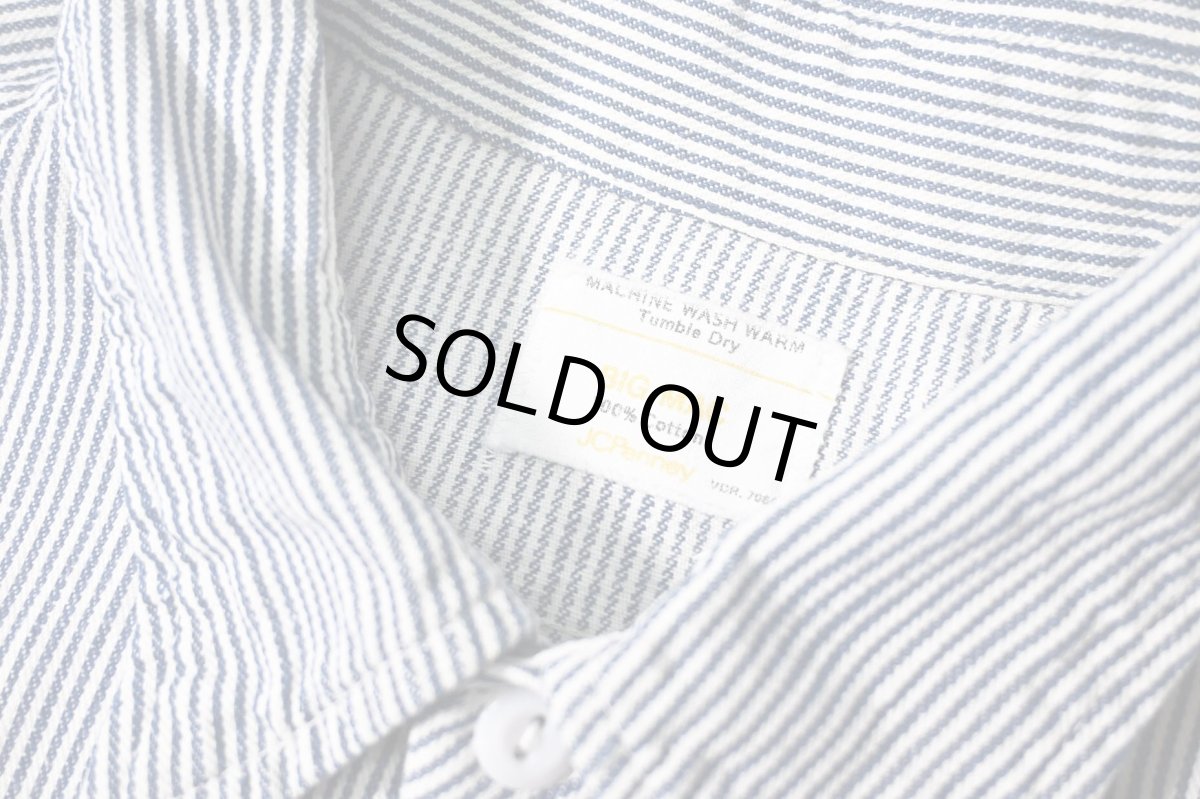 画像4: 70s Used Big Mac Hickory Stripe Work Shirt (4)