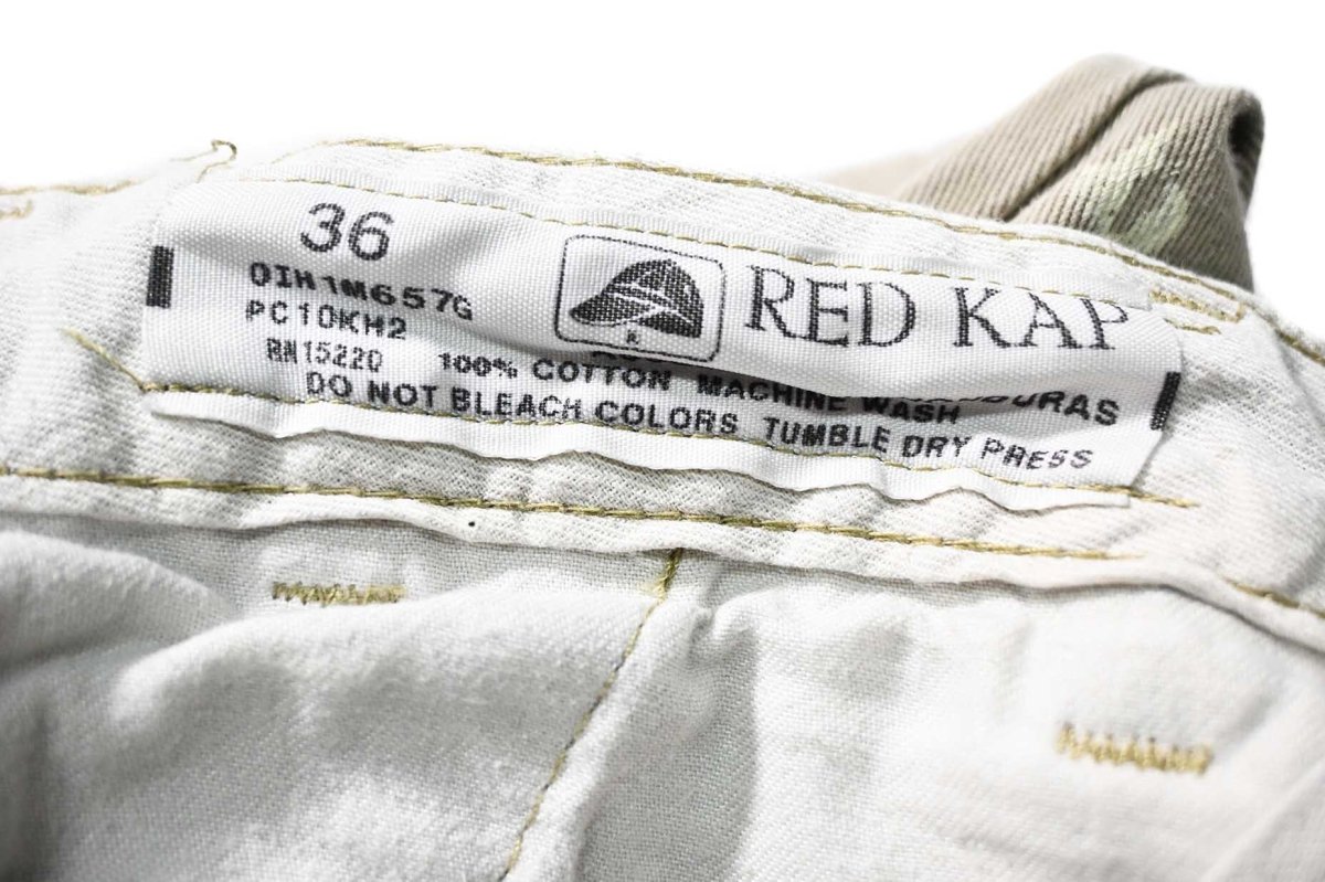 画像6: Used Red Kap Painted Work Pants Khaki (6)