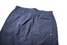 画像4: Used Red Kap Painted Work Pants Navy (4)