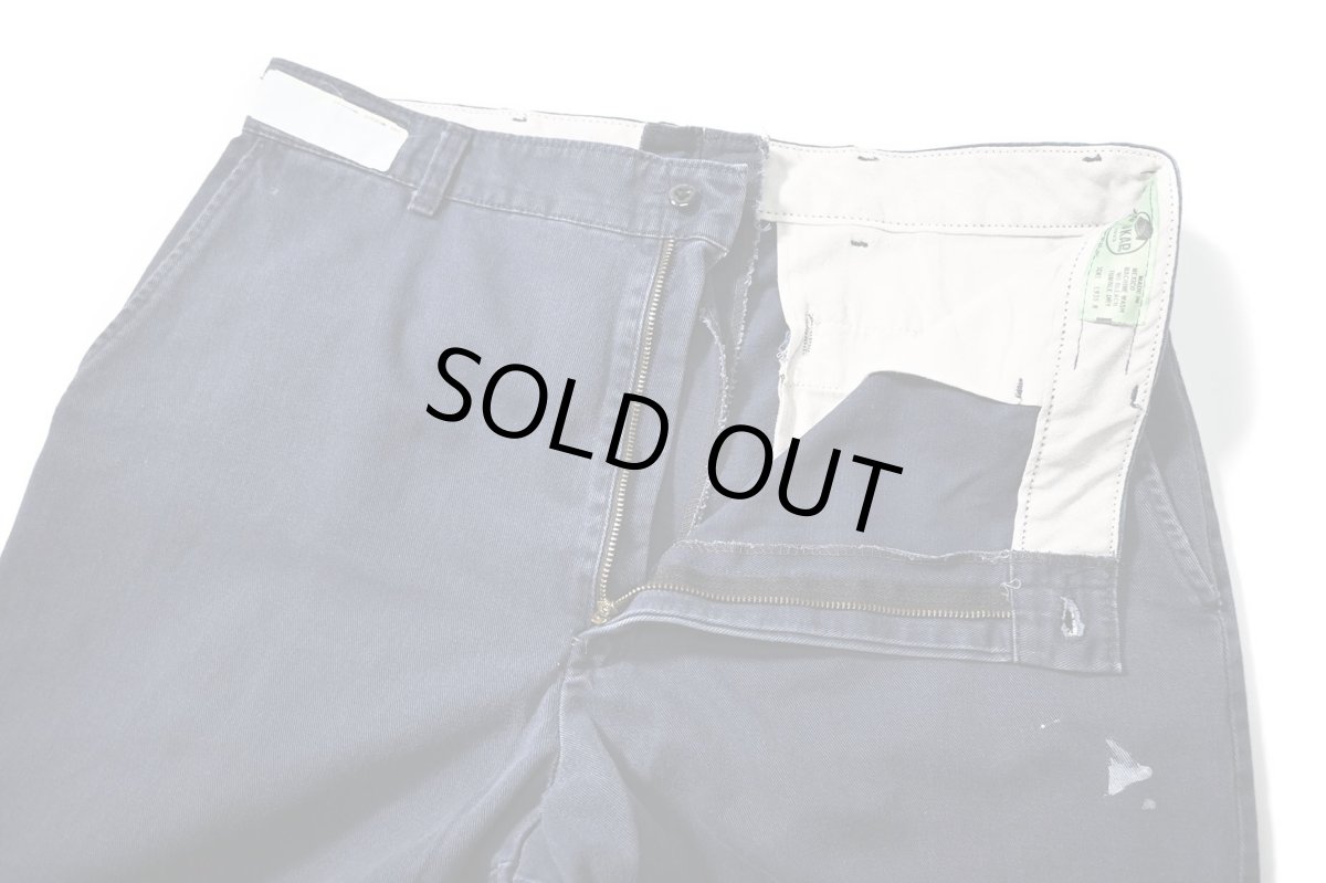 画像5: Used Red Kap Painted Work Pants Navy (5)