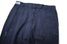 画像2: Used Red Kap Painted Work Pants Navy (2)