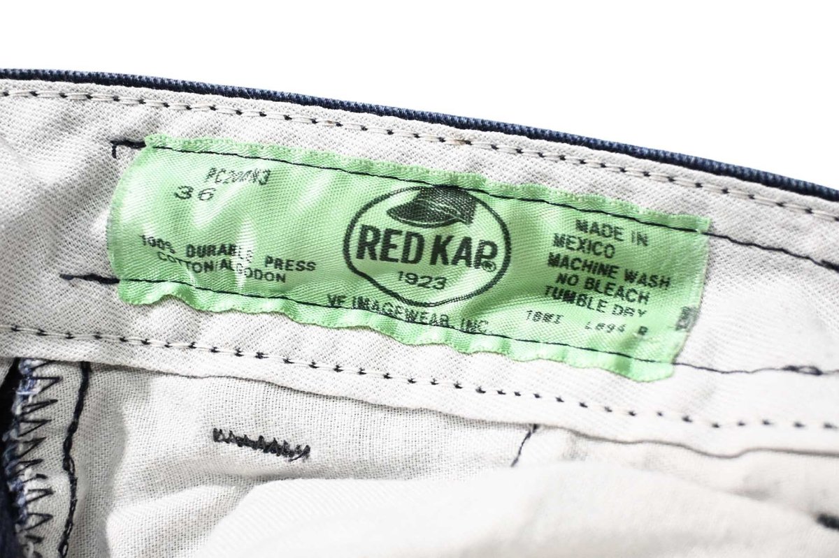 画像6: Used Red Kap Painted Work Pants Navy (6)