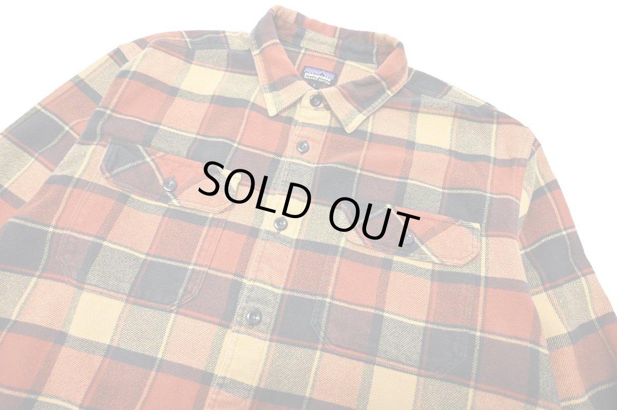 画像2: 20' Used patagonia Fjord Flannel Shirt パタゴニア (2)