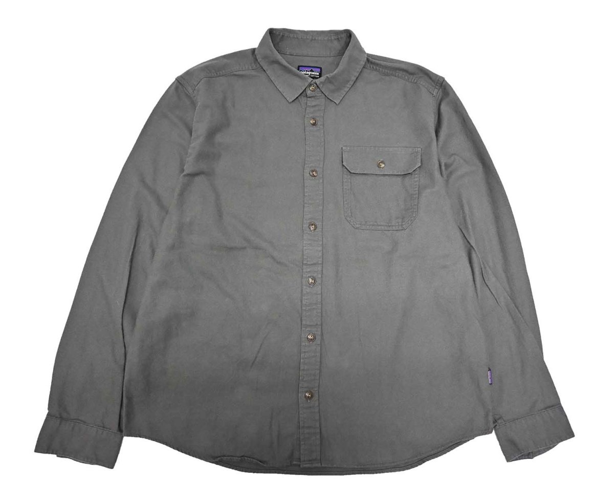 画像1: 24' Used patagonia Lightweight Fjord Flannel Shirt パタゴニア (1)