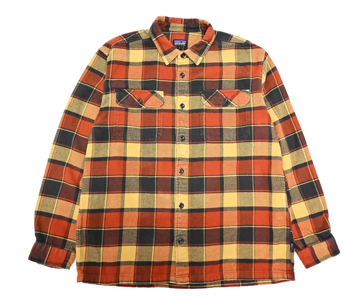 画像1: 20' Used patagonia Fjord Flannel Shirt パタゴニア (1)
