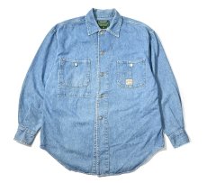 画像1: 90-00s Used Polo Country Ralph Lauren Denim Shirt (1)