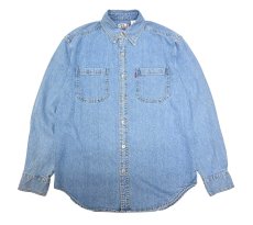 画像1: 00s Deadstock Levi's Denim Shirt (1)