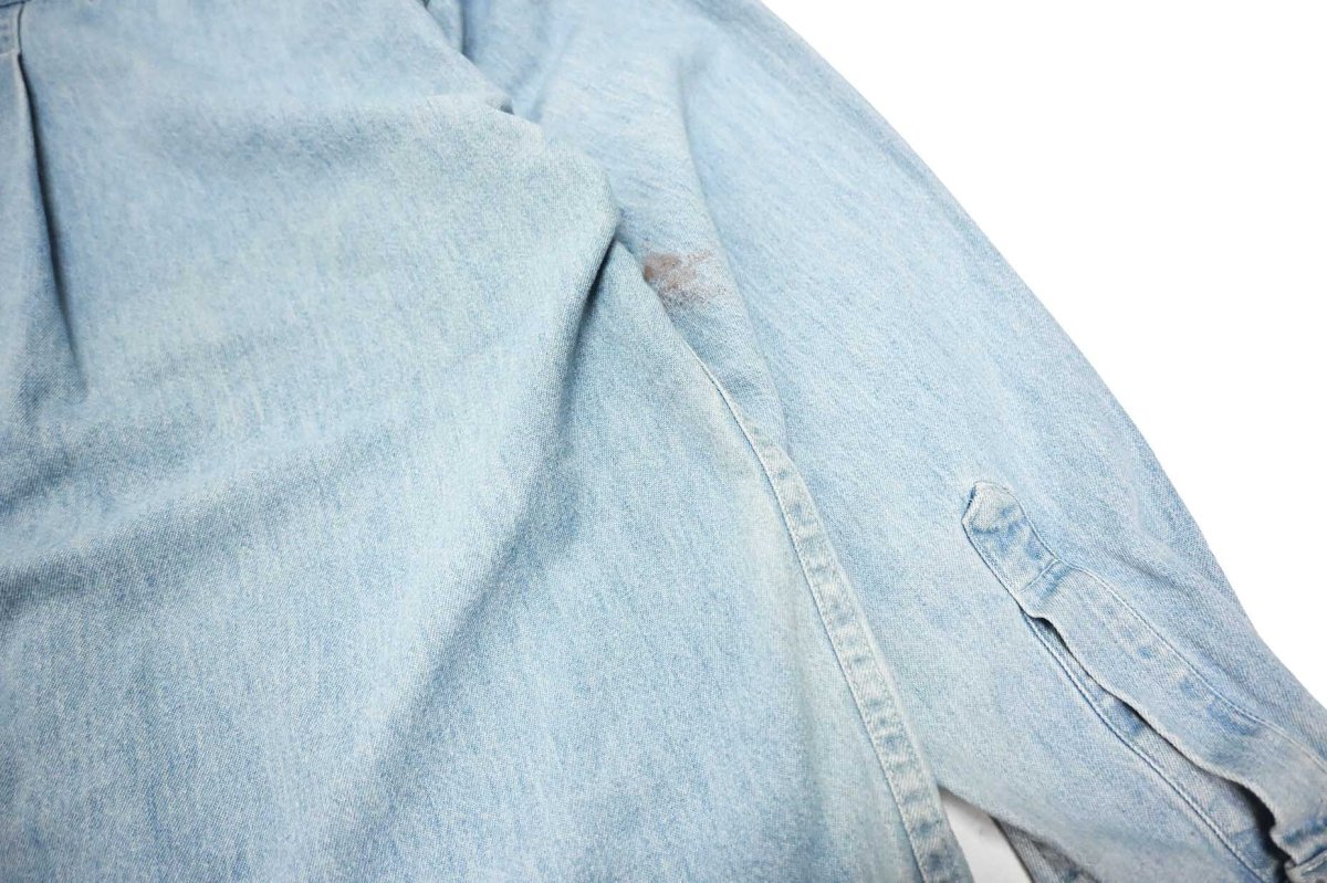 画像5: 90s Used L.L.Bean Denim B/D Shirt made in Canada (5)