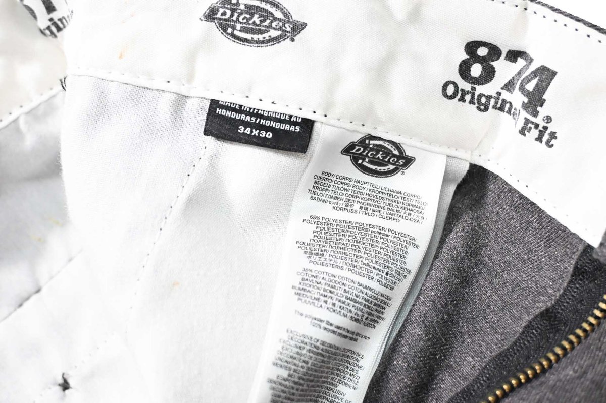 画像6: Used Dickies 874 Bleached Work Pants #1 (6)