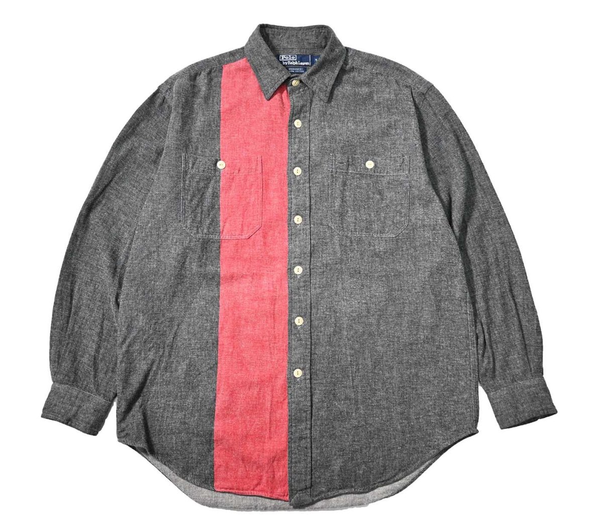 画像1: 90-00s Used Polo Ralph Lauren Flannel Shirt "Workshirt" (1)