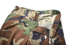 画像5: 94' Used Us Military Painted Combat Trouser Woodland Camo (5)