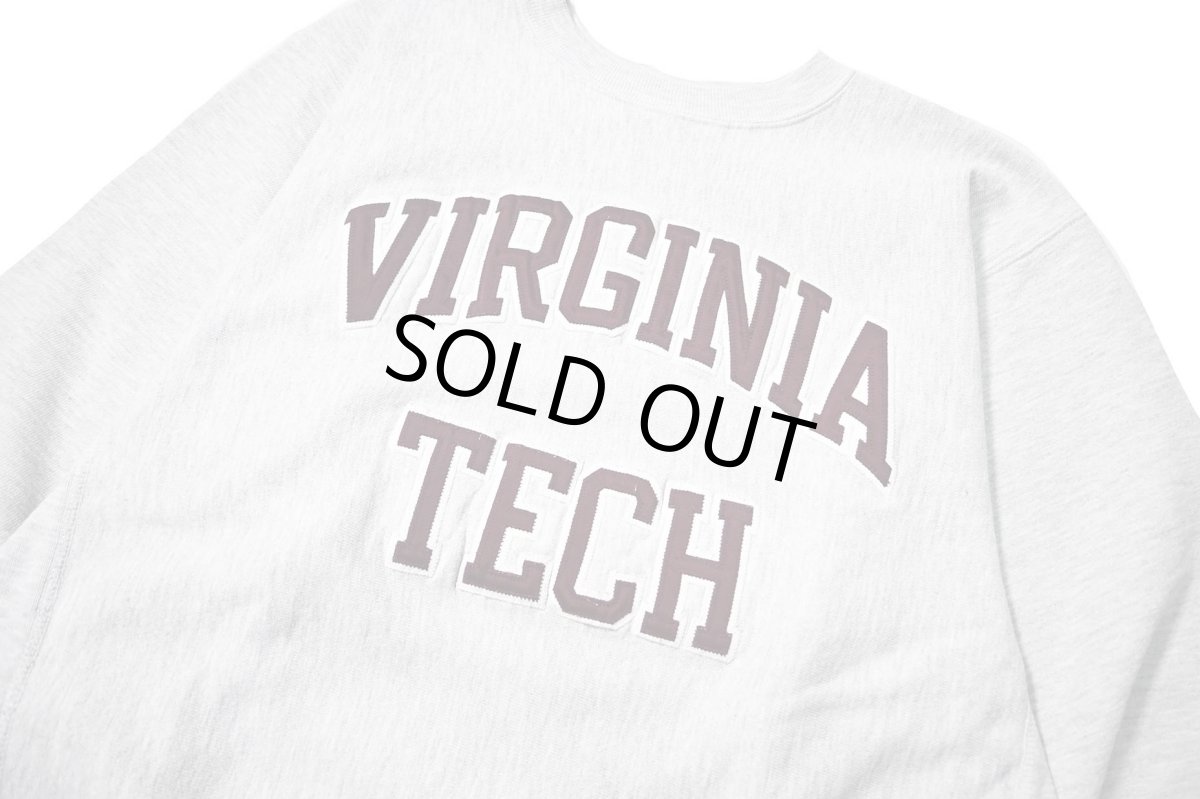 画像2: 90-00s Used Champion Reverse Weave Sweat Shirt "Virginia Tech" (2)