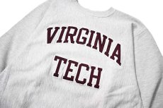 画像2: 90-00s Used Champion Reverse Weave Sweat Shirt "Virginia Tech" (2)