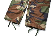 画像3: 94' Used Us Military Painted Combat Trouser Woodland Camo (3)