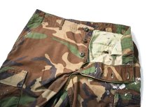 画像5: 89' Used Us Military Painted Combat Trouser Woodland Camo (5)
