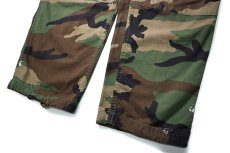 画像3: 94' Used Us Military Painted Combat Trouser Woodland Camo (3)