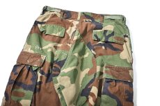 画像4: 94' Used Us Military Painted Combat Trouser Woodland Camo (4)