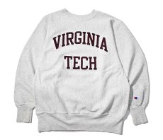 画像1: 90-00s Used Champion Reverse Weave Sweat Shirt "Virginia Tech" (1)