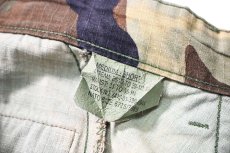 画像6: 00' Used Us Military Painted Ripstop Combat Trouser Woodland Camo (6)