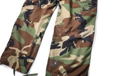 画像5: 95' Used Us Military Painted Ripstop Combat Trouser Woodland Camo (5)