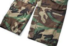 画像3: Used Us Military Painted Ripstop Combat Trouser Woodland Camo (3)