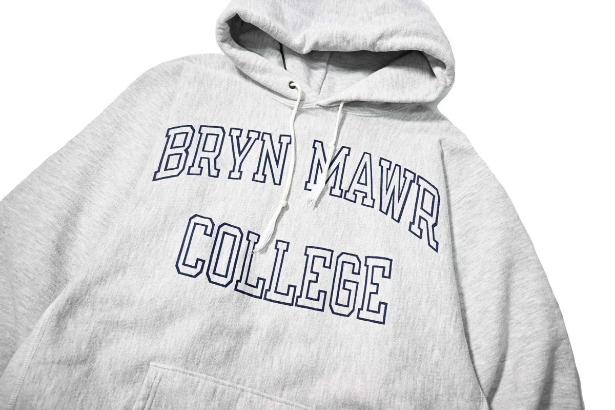 画像2: 90-00s Used Champion Reverse Weave Sweat Hoodie "Bryn Mawr College" (2)