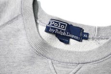 画像4: 90-00s Used Polo Ralph Lauren Sweat Shirt Grey (4)