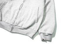 画像3: 90s-00s Used Pluma Thermal Lined Zip Sweat Hoodie Grey (3)