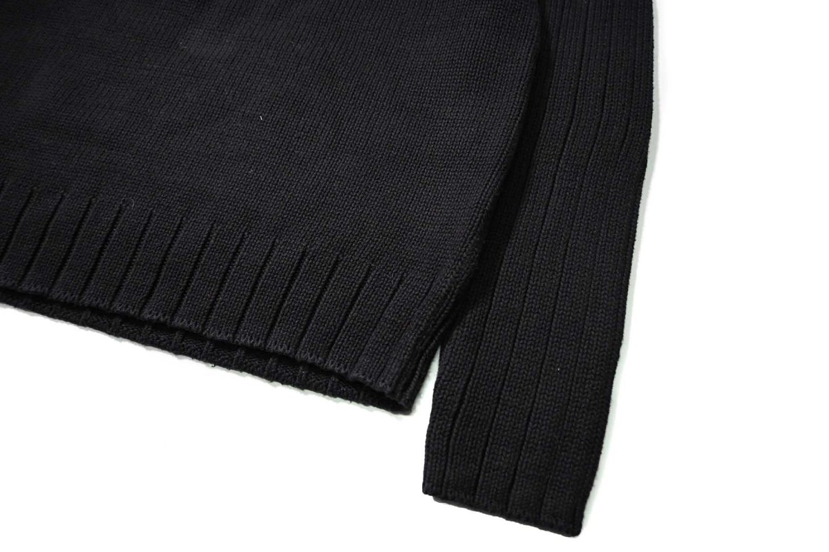 画像3: 90-00s Used Polo Jeans Co. Ralph Lauren Quarter Zip Cotton Knit Sweater (3)