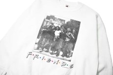 画像2: 90s Used Friends Print Sweat Shirt made in USA (2)