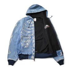 画像7: 90-00s Used Carhartt Duck Born Print Thermal Lined Active Jacket made in USA (7)