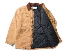 画像5: 90-00s Used Carhartt Duck Quilt Lined Traditional Coat Brown (5)