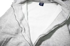 画像4: 90s-00s Used Pluma Thermal Lined Zip Sweat Hoodie Grey (4)