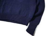 画像3: 90-00s Used Polo Ralph Lauren V-Neck Cotton Knit Sweater (3)
