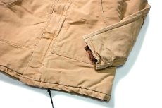 画像4: 90-00s Used Carhartt Duck Quilt Lined Traditional Coat Brown (4)