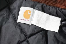 画像7: 90-00s Used Carhartt Duck Quilt Lined Traditional Coat Brown (7)