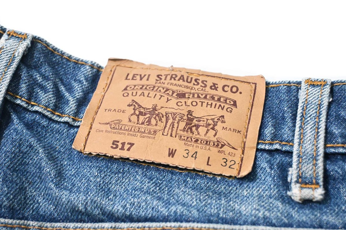 画像5: 90s Used Levi's 517 Denim Pants made in USA リーバイス (5)