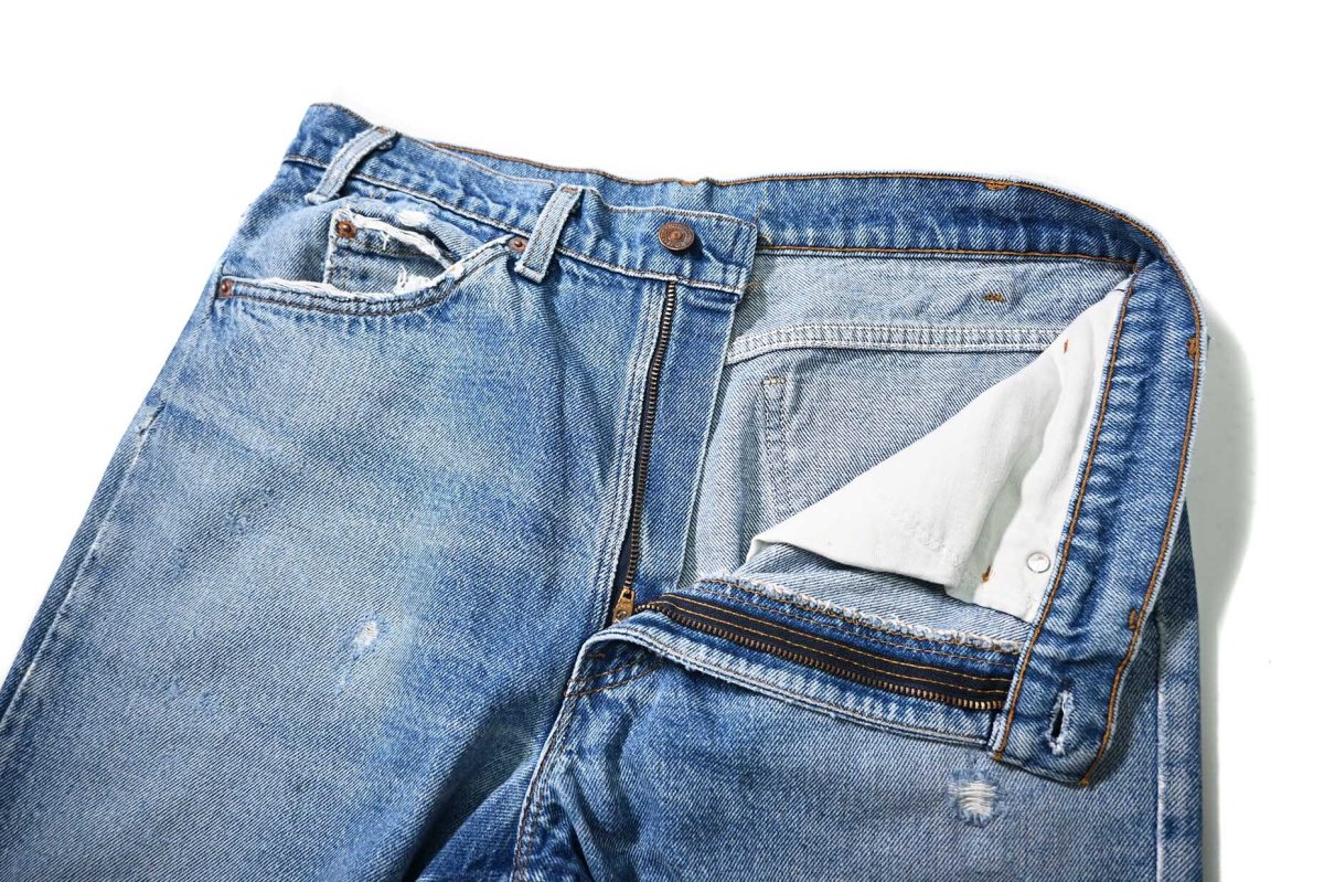 画像6: 90s Used Levi's 517 Denim Pants made in USA リーバイス (6)