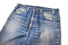 画像2: 90s Used Levi's 517 Denim Pants made in USA リーバイス (2)