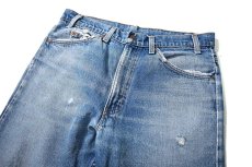 画像2: 90s Used Levi's 517 Denim Pants made in USA リーバイス (2)