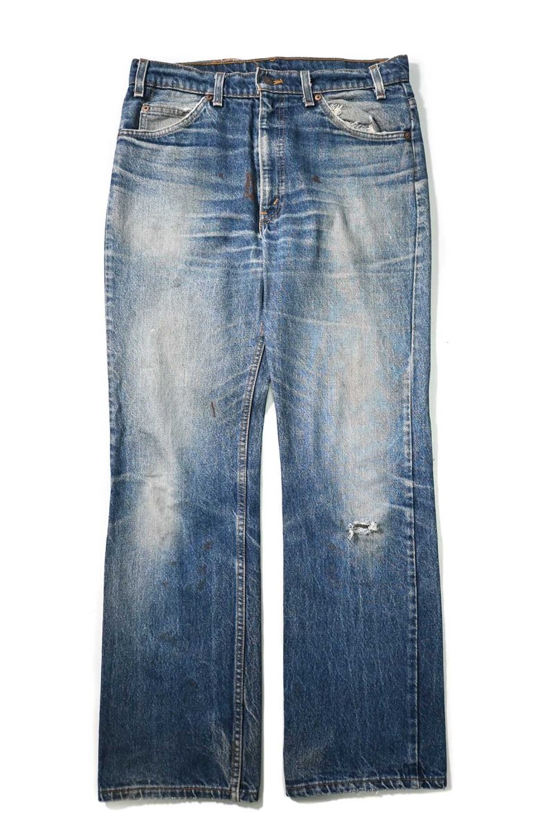 画像1: 90s Used Levi's 517 Denim Pants made in USA リーバイス (1)