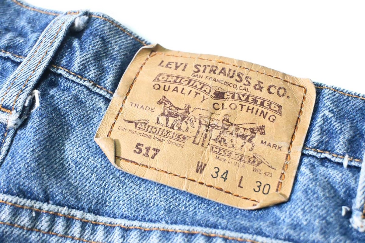 画像5: 92' Used Levi's 517 Denim Pants made in USA リーバイス (5)