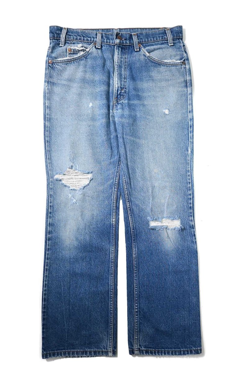 画像1: 90s Used Levi's 517 Denim Pants made in USA リーバイス (1)