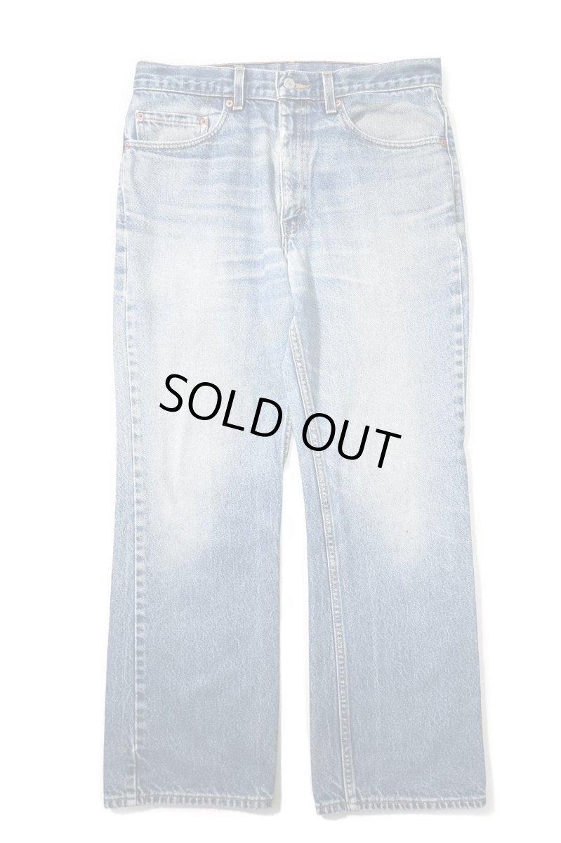 画像1: 90s Used Levi's 517 Denim Pants made in USA リーバイス (1)