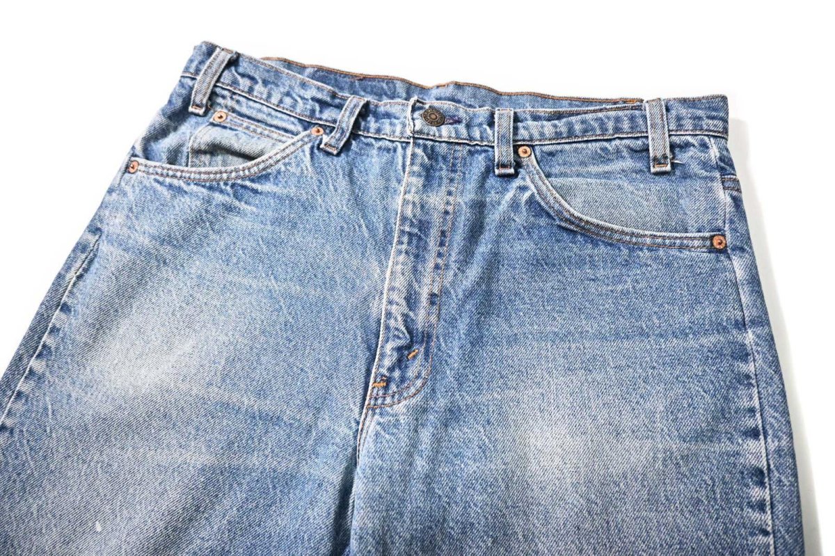 画像2: 92' Used Levi's 517 Denim Pants made in USA リーバイス (2)