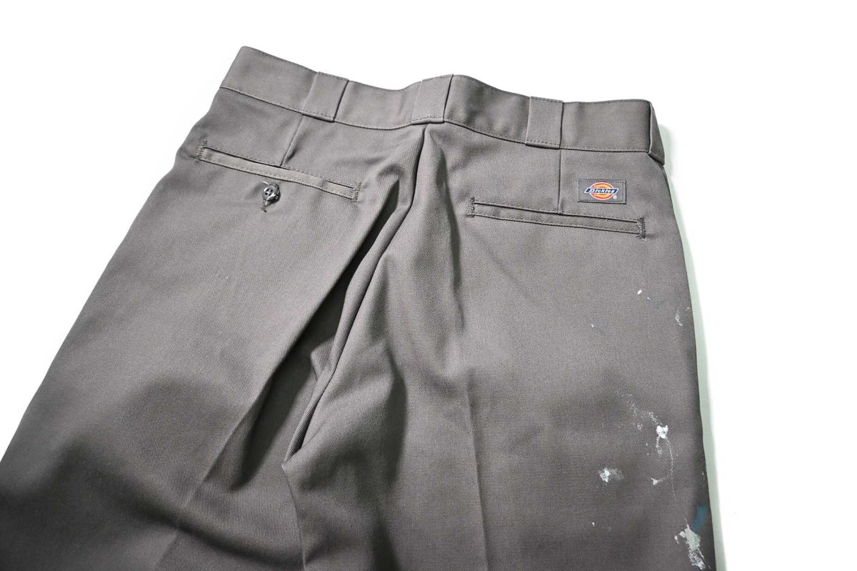 画像4: Used Dickies 874 Painted Work Pants Gravel Grey (4)