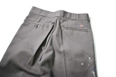 画像4: Used Dickies 874 Painted Work Pants Gravel Grey (4)